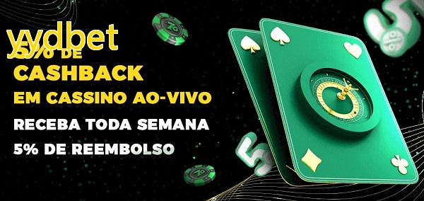Promoções do cassino ao Vivo yydbet